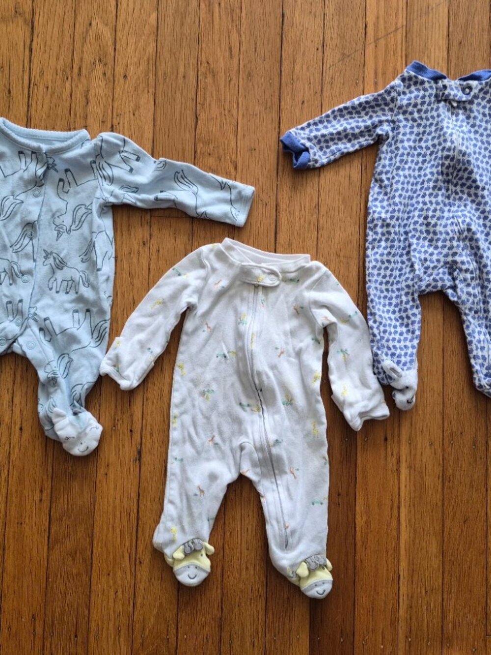 3 Newborn Carter's Sleep Wear